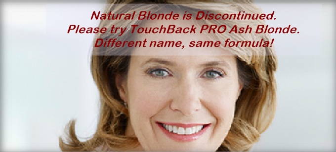 Natural Blonde Shade is Discontinued